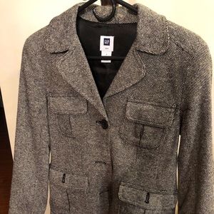 Gap wool pea coat blazer
